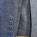 Men Grid Business Blazer -Anzüge