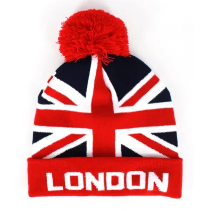 Union Jack Knitted Hat