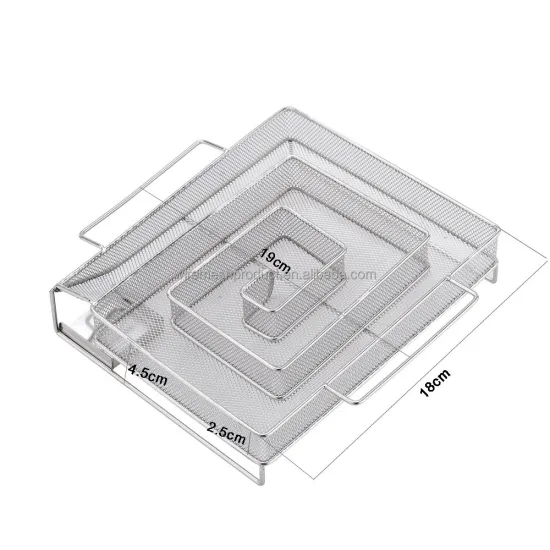 Stainless Steel Smoker Box for Wood Chips and Charcoal BBQ Grills