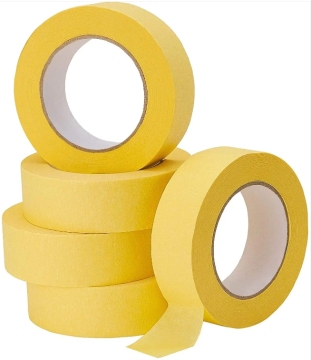 Automotive Masking Tape for Car Paint Brown Color