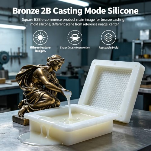 High Tear Strength Silicone for Bronze Casting