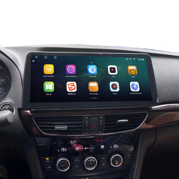 12.3 Inch GPS Navigation Android Carplay Stereo for Mazda Atenza 2014-2016