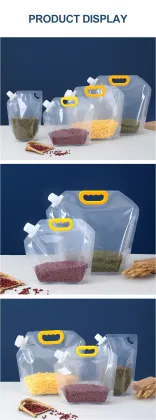 Resealable Food Packaging Stand Up Pouches Dried Fruit Snacks Zip Bags Self-sealing Aluminium Foil Bags