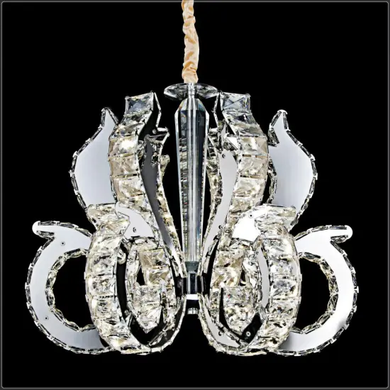 Factory outlet LED crystal chandelier