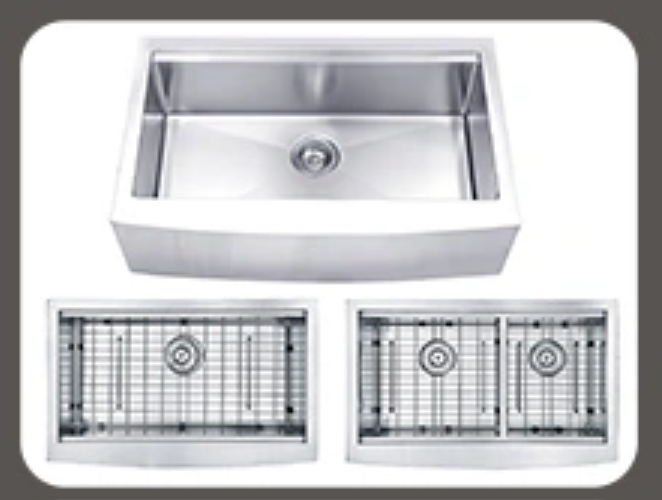 Stainless steel kitchen sinks