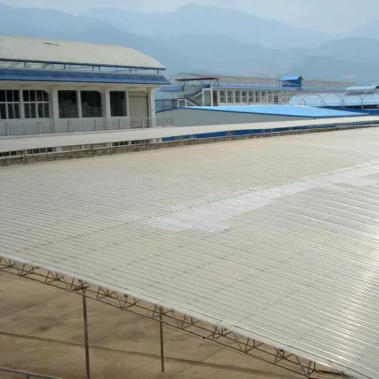 Bayer Makrolon Transparent Polycarbonate Corrugated Sheet for Roof Skylight