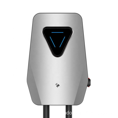 Easy-Installing 32A 7.5KW Electric Car Charging Station with LED Screen