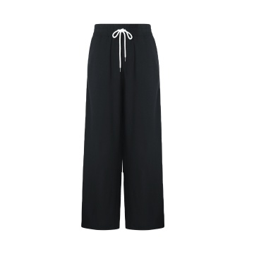 Women's Loose Merino Wool Trousers - New Arrival 2022: Custom Solid Colors