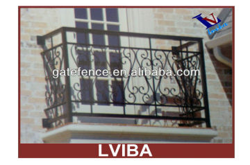 wrought iron ornamental metal window fences,window fencing hanrailings