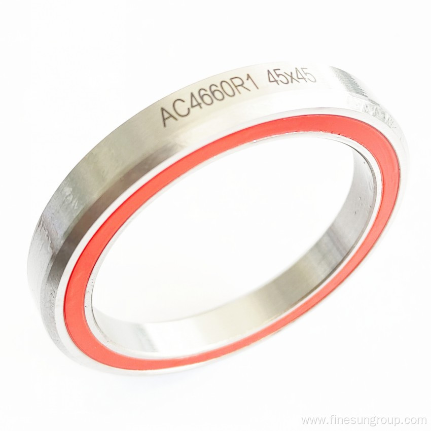 AC4660R1-45x45 | ACB4660H8-2RS | 46x60x8mm 45x45deg | 1.8 inch Bicycle Headset Bearing