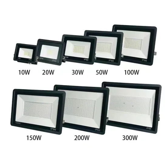 IP66 Waterproof LED Flood Light for Outdoor Projects (10W-200W) - AC Power