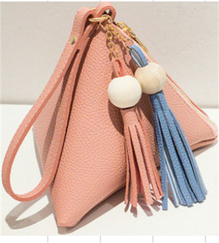 new design zipper coin purse cotton wallet