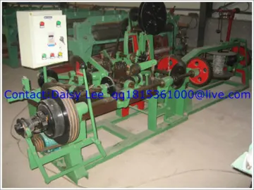 barbed wire mesh machine
