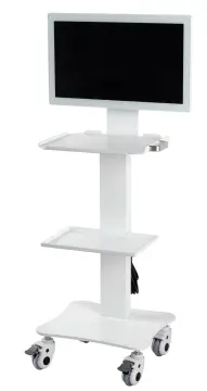 Mobile cart cabinet for medical center