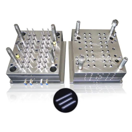 High Quality Disposable 24/32 Cavity Plastic Injection Medical Test Tube Mould