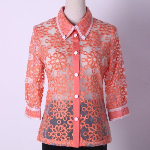 Summer/Autumn Fashion Orange Women/Ladies' Apparels (6-54291)