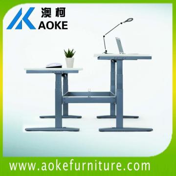 motorized back to back height adjustable desks