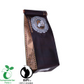 12 onças de bolsas de café biológicas embalagens ecológicas com gravata de lata