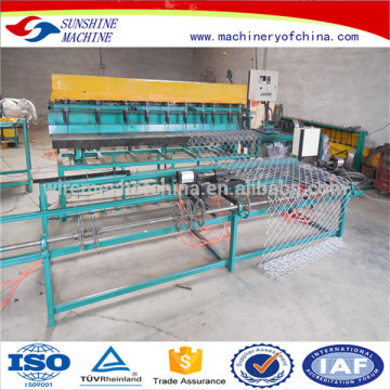 High speed fully- automatic chain link fence machine / China Good Quality Chain Link Fence Machine