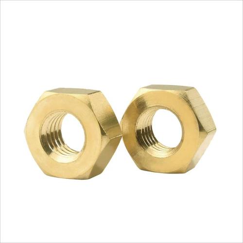 2H Carbon Steel Hex Nut Heightening/Carbon Steel/Hex Nut with Color Zinc Manufactory