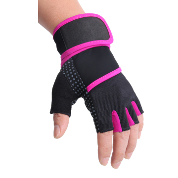 Pink Line Weightlifting Fitness Gloves