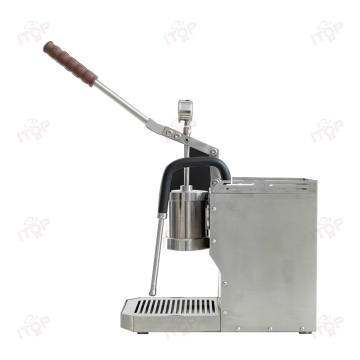 Humanized Design Commercial Manual Espresso Machine with 700ML Water Boiler and 590ML Steam Boiler
