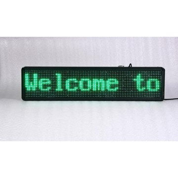 P10 Outdoor Green Color LED Message Display
