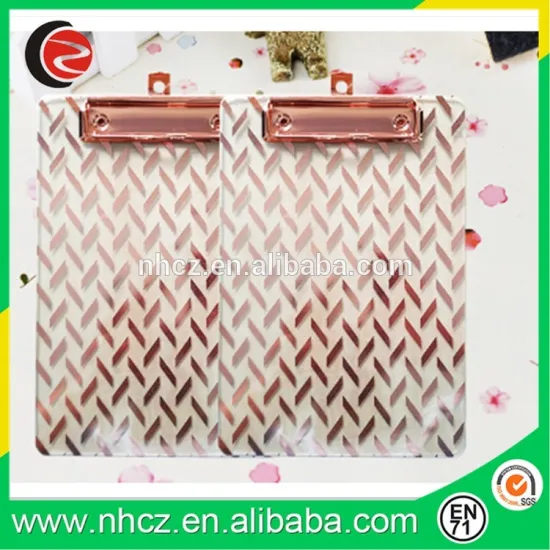 Rose gold PS A4 Clipboard