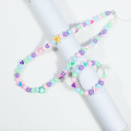 Multicolor Love Soft Pottery Chain Sieraden Set