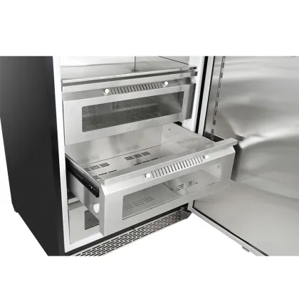 Candor Built-in Kitchen and Refrigerator with Wall Compressor