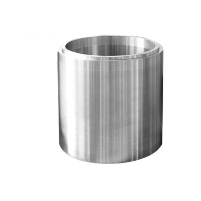 Forgeage du manchon de bobine en acier de coulée centrifuge au manganèse