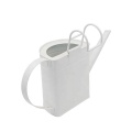 White Oval Galvanized Watering Can