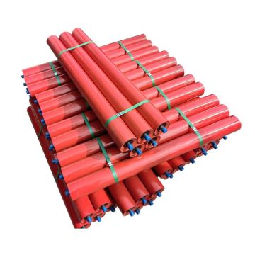 Factory Belt Conveyor Accessories: Carbon Steel Tube Flat Return Idler Roller