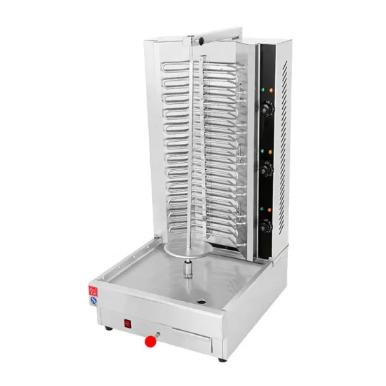 Commercial Shawarma Grill Machine - Vertical Kebab Roaster for Middle East Rotisserie Equipment