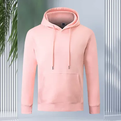 White Fleece Hoodie Custom Logo Edition
