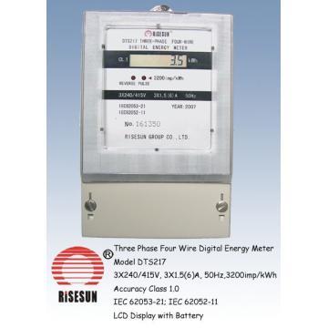 Three Phase Four Wire Digital Meter