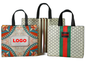 Colorful Non-Woven Tote Bags - Eco-Friendly & Customizable