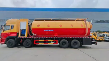 dongfeng sewage suction truck 32cbm sewage suction truck