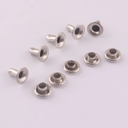 6X6mm Metal Bag Single Cap Rivets for Garment Strap
