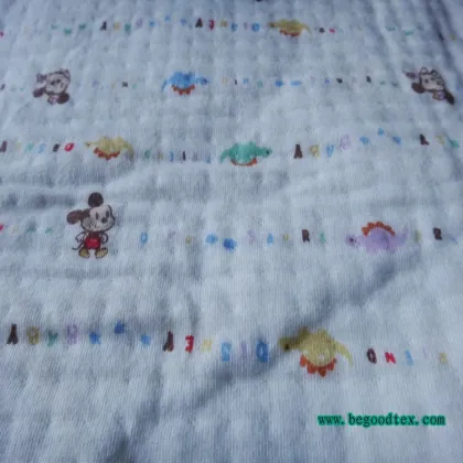 Cotton printed cloth clothing fabric