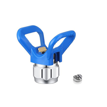 Blue Airless Spray Gun Tipp Ward mit Dichtung und Düsenschutz (2 Sätze)