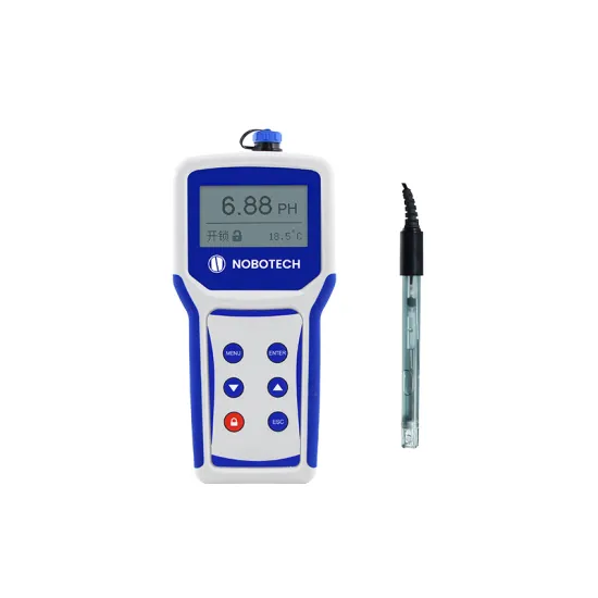 NOBOTECH Portable pH Meter PNB-116 for Water, Swimming Pool, and Laboratory Testing
