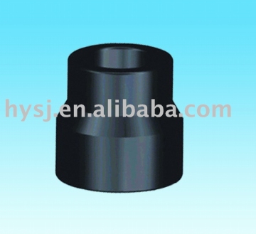 Hot-melt PE reducing coupler