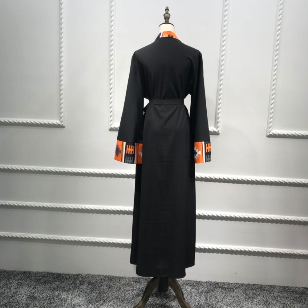 Kaftan Abaya Robe Dubai Hijab Cardigan Muslim Dress Qatar UAE Oman Caftan Marocain Abayas For Women Turkish Islamic Clothing