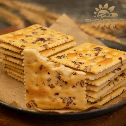 Crispy Rye Sea Salt Soda Crackers