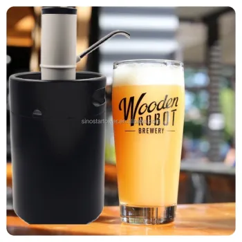 Auto Stainless Steel Beer Dispensing Growler Kit for Picnic