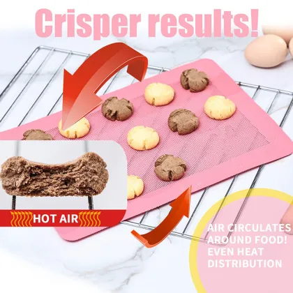 Premium Non-Stick Perforated Silicone Baking Mat for Bread Steaming