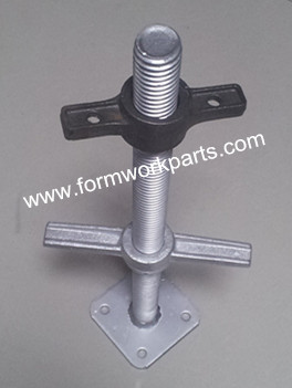 Scaffold Jack base, U-head, screw jack base, hollow jack base, solid jack base