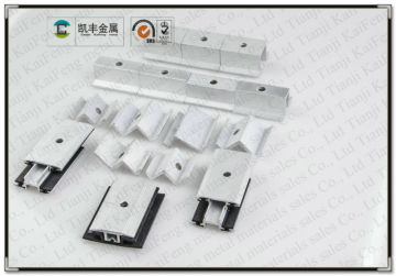 thin film pv solar panel module clamp