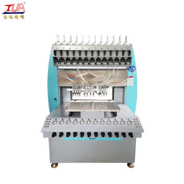 Automatic dispenser silicone product producing machine